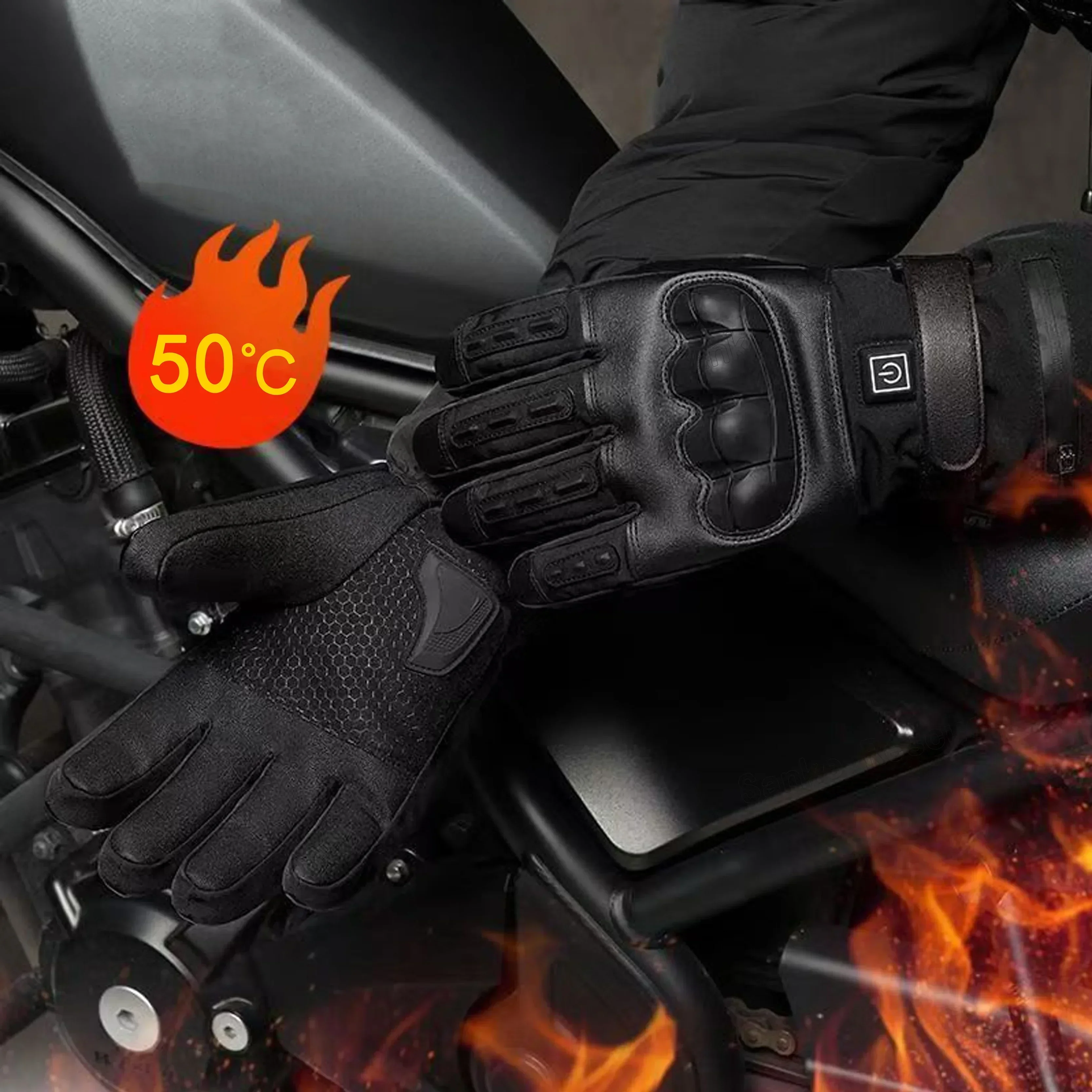 Heated Gloves Hand Warmer Elec - Heat Resistant Glove review and price